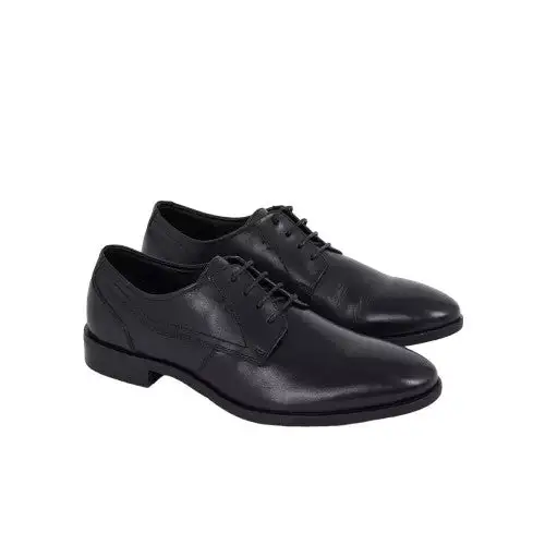 Debenhams Mens Aintree Perforated Leather Derby Shoes