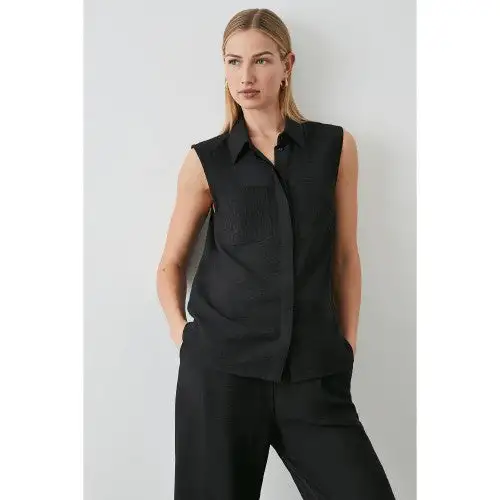 Principles Womens/Ladies Button Through Sleeveless Shirt