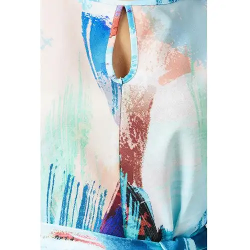 Principles Womens/Ladies Abstract Piped Midi Dress