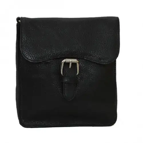 Eastern Counties Leather Womens/Ladies Ebony Satchel Style Handbag