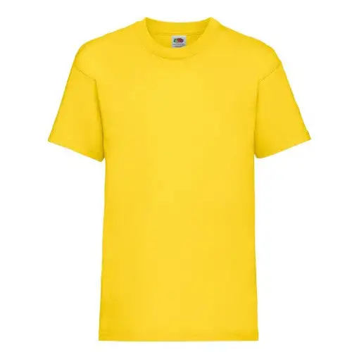 Fruit of the Loom Childrens/Kids Valueweight Plain T-Shirt