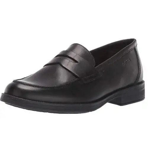 Geox Girls Agata D Slip On Leather Shoe