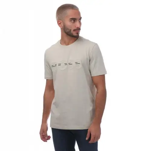 Hugo Boss Mens Logo Regular T-Shirt