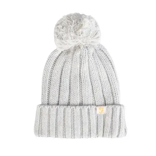Farah Rirola Pom Pom Knitted Beanie