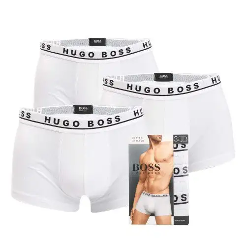 Hugo Boss Mens Logo Boxer Shorts (Pack of 3)