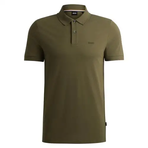 Hugo Boss Mens Pallas Cotton Polo Shirt