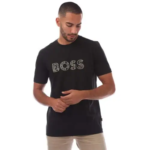 Hugo Boss Mens Logo Printed T-Shirt