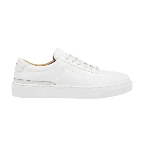 Hugo Boss Mens Gary Leather Tennis Trainers