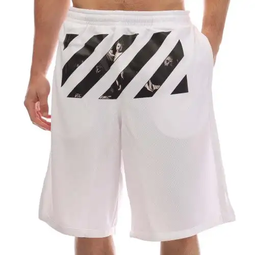 Off White Mens Caravaggio Mesh Shorts