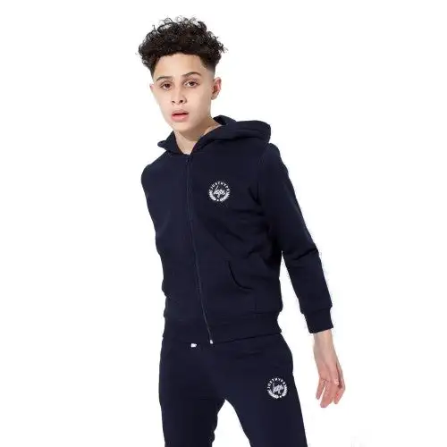 Hype Childrens/Kids Crest Zip Hoodie