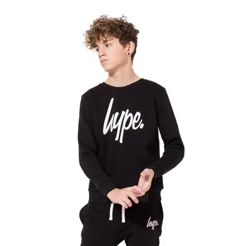 Hype Childrens/Kids Script Crewneck