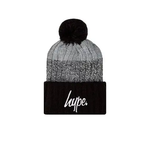 Hype Childrens/Kids Chunky Knit Pom Pom Beanie