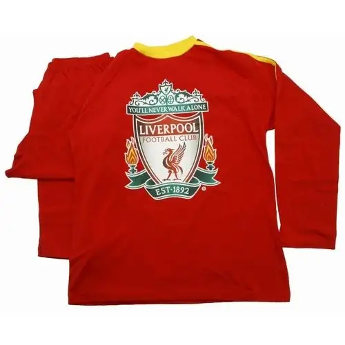 Kids/Childrens Liverpool FC Football Pyjamas/Nightwear in Red