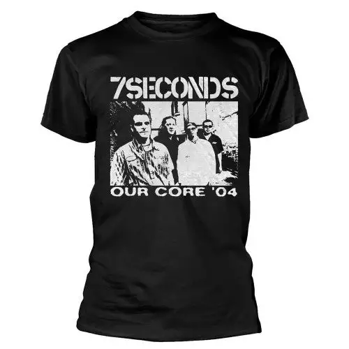 7 Seconds Unisex Adult Our Core Back Print Cotton T-Shirt