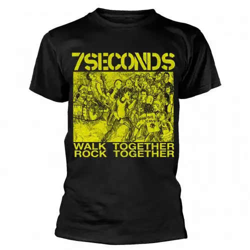 7 Seconds Unisex Adult WTRT Back Print Cotton T-Shirt