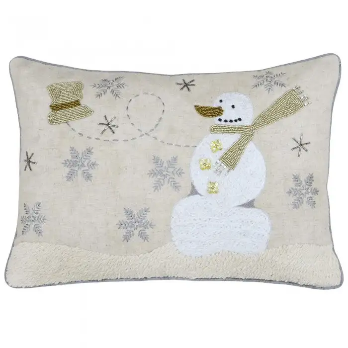 Riva Home Snowman Cushion Cover