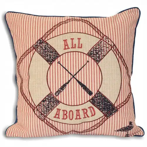 Riva Home Tenby All Aboard Cushion Cover