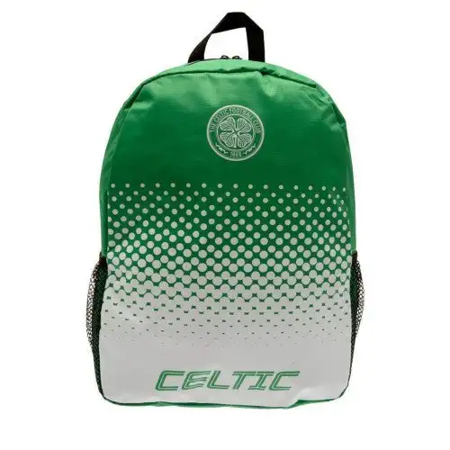 Celtic FC Official Fade Football Crest Design Backpack