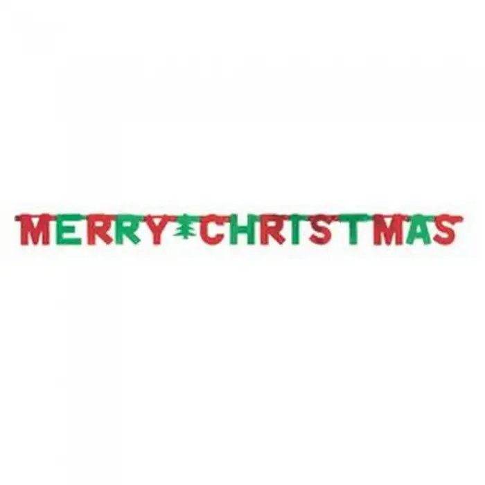 Amscan Letter Christmas Banner