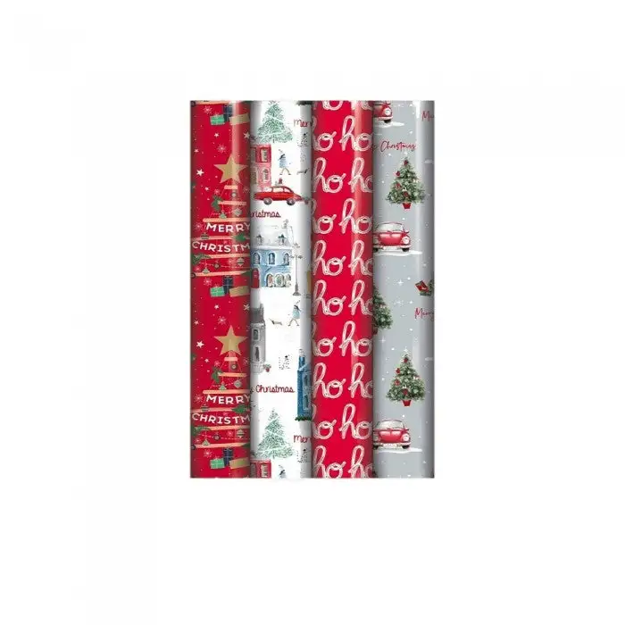 Eurowrap Contemporary Christmas Gift Wrap (Pack of 42)