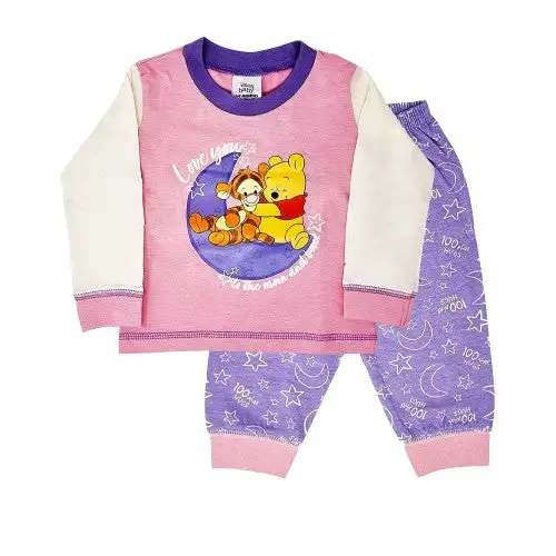 Winnie the Pooh Baby Girls Character Long Pyjama Set