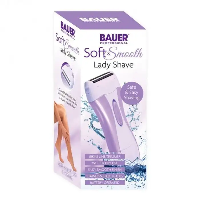 Bauer Womens/Ladies Soft And Smooth Shaver