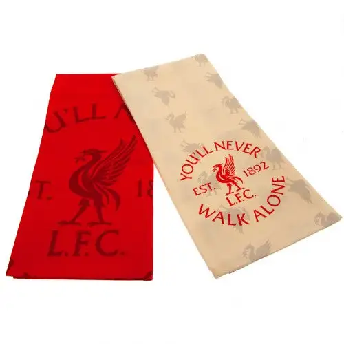 Liverpool FC You´ll Never Walk Alone Tea Towel Set (Pack of 2)