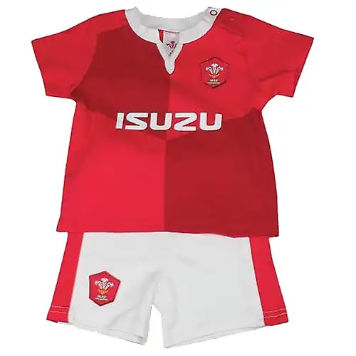 Wales RU Childrens/Kids T Shirt And Shorts Set