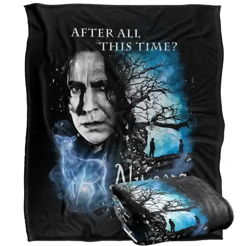 Harry Potter Always Snape Blanket