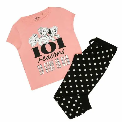 101 Dalmatians Womens/Ladies 101 Reasons Long Pyjama Set