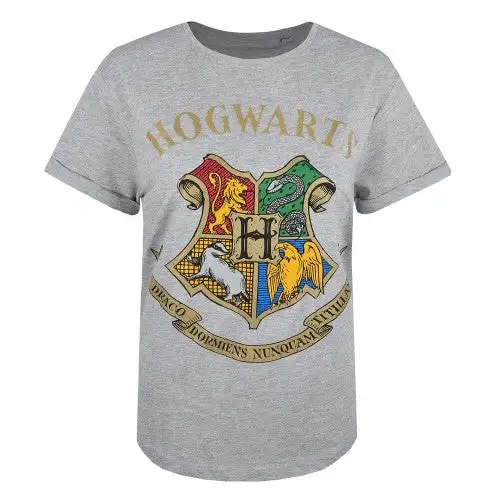 Harry Potter Womens/Ladies Hogwarts T-Shirt