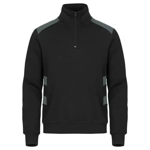 Clique Mens Ambition Half Zip Sweatshirt