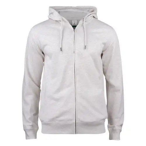 Clique Mens Premium Organic Cotton Full Zip Hoodie