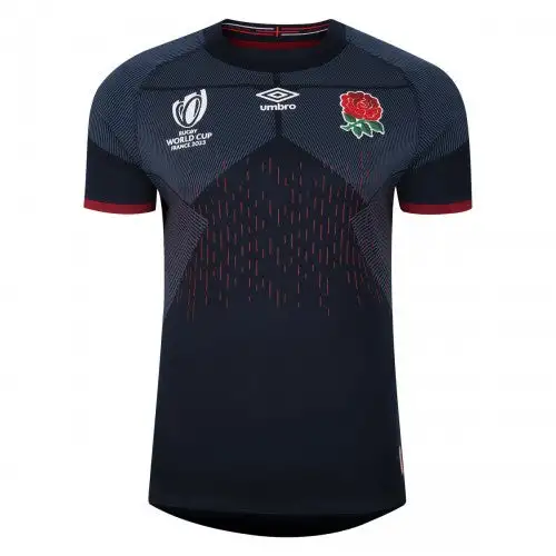 Umbro Childrens/Kids World Cup 23/24 Pro England Rugby Alternative Jersey