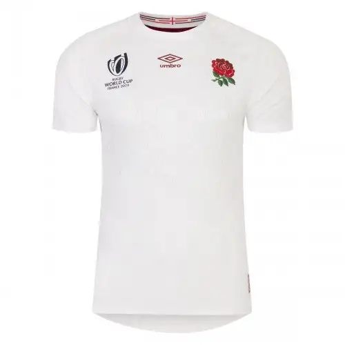 Umbro Childrens/Kids World Cup 23/24 Pro England Rugby Home Jersey