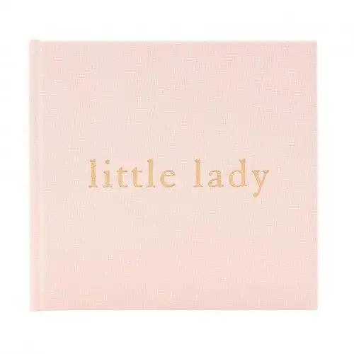 Bambino Linen Photo Album - Little Lady